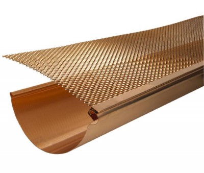 Copper Gutter Screen, 3′ Lengths – Classic Gutter Systems