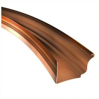 K-Style Radius Gutter, .034 Copper