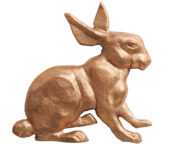 Left Hare Medallion